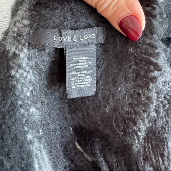 Blanket Winter Scarf Wrap with Fringe  Tartan Plaid Oversized - Picture 5 of 11